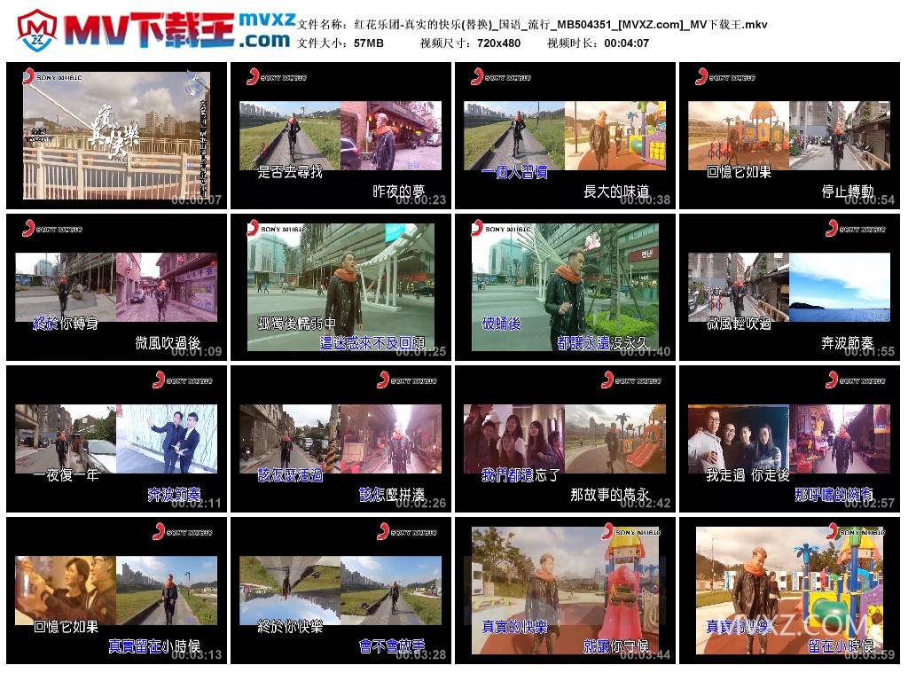 红花乐团-真实的快乐(替换)_国语_流行_MB504351